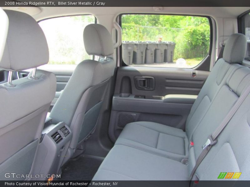 Billet Silver Metallic / Gray 2008 Honda Ridgeline RTX