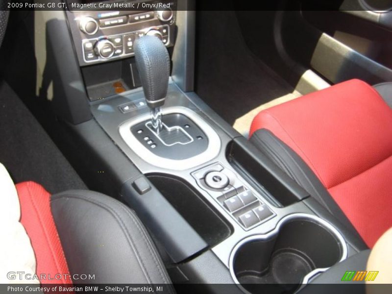 Magnetic Gray Metallic / Onyx/Red 2009 Pontiac G8 GT