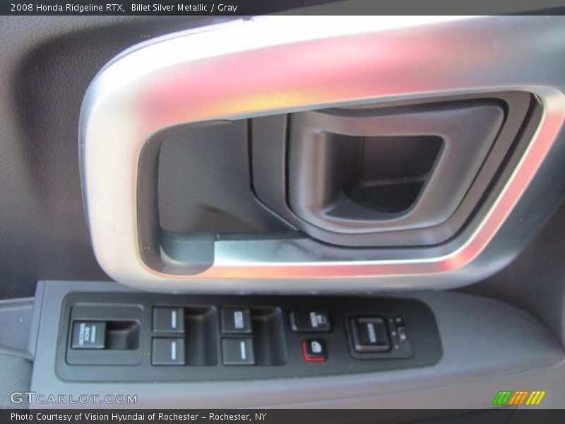 Billet Silver Metallic / Gray 2008 Honda Ridgeline RTX