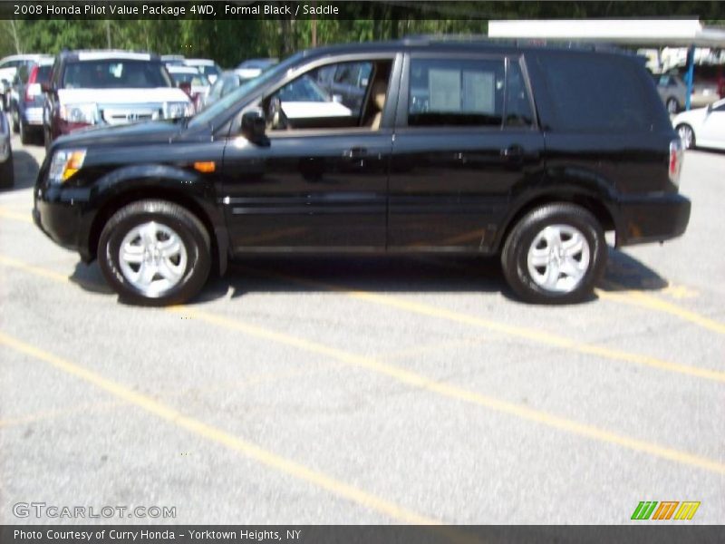 Formal Black / Saddle 2008 Honda Pilot Value Package 4WD