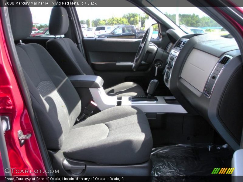 Vivid Red Metallic / Black 2008 Mercury Mariner I4
