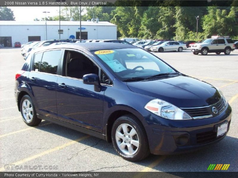 Blue Onyx / Charcoal 2008 Nissan Versa 1.8 S Hatchback