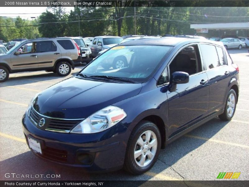 Blue Onyx / Charcoal 2008 Nissan Versa 1.8 S Hatchback