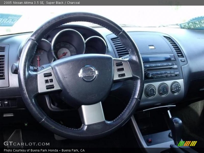 Super Black / Charcoal 2005 Nissan Altima 3.5 SE