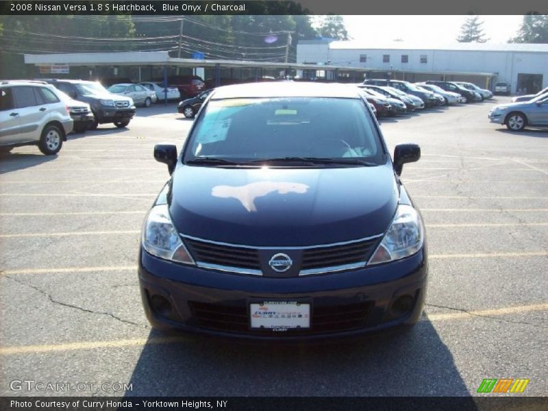 Blue Onyx / Charcoal 2008 Nissan Versa 1.8 S Hatchback