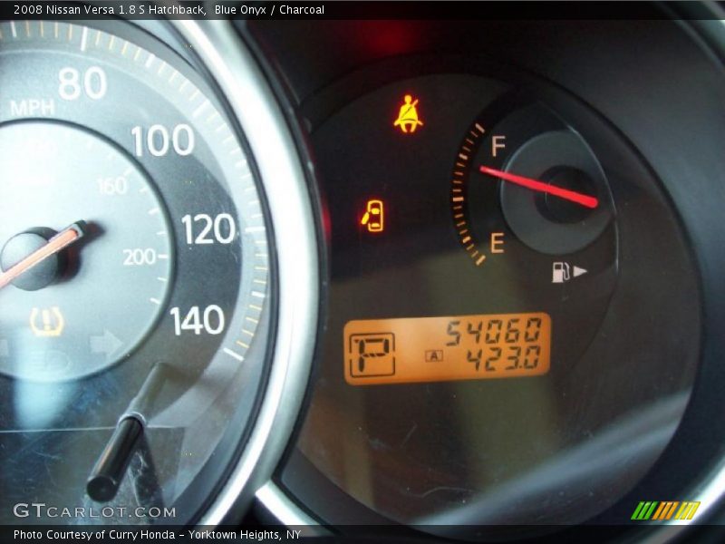 Blue Onyx / Charcoal 2008 Nissan Versa 1.8 S Hatchback