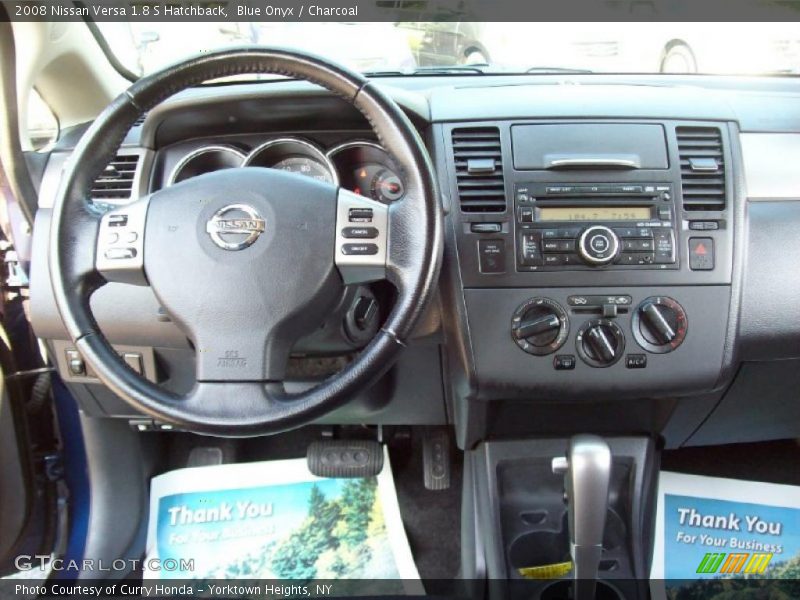 Blue Onyx / Charcoal 2008 Nissan Versa 1.8 S Hatchback
