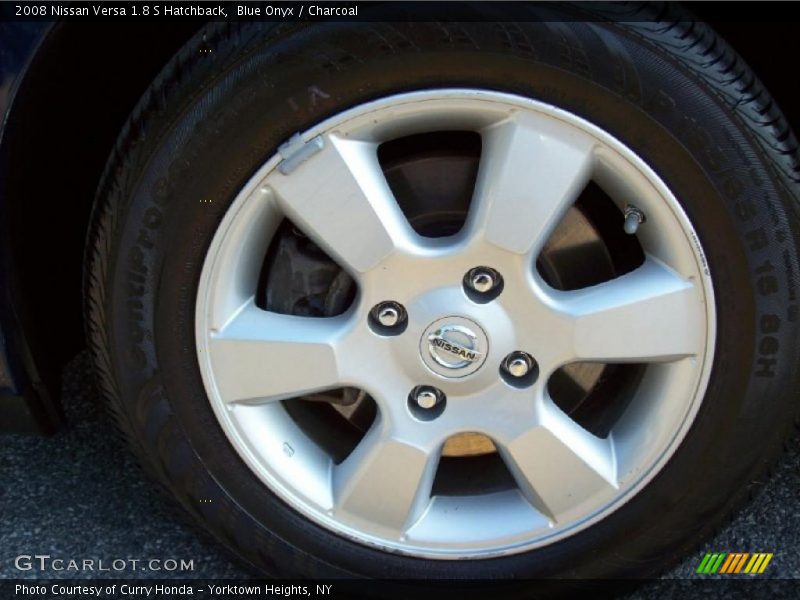 Blue Onyx / Charcoal 2008 Nissan Versa 1.8 S Hatchback