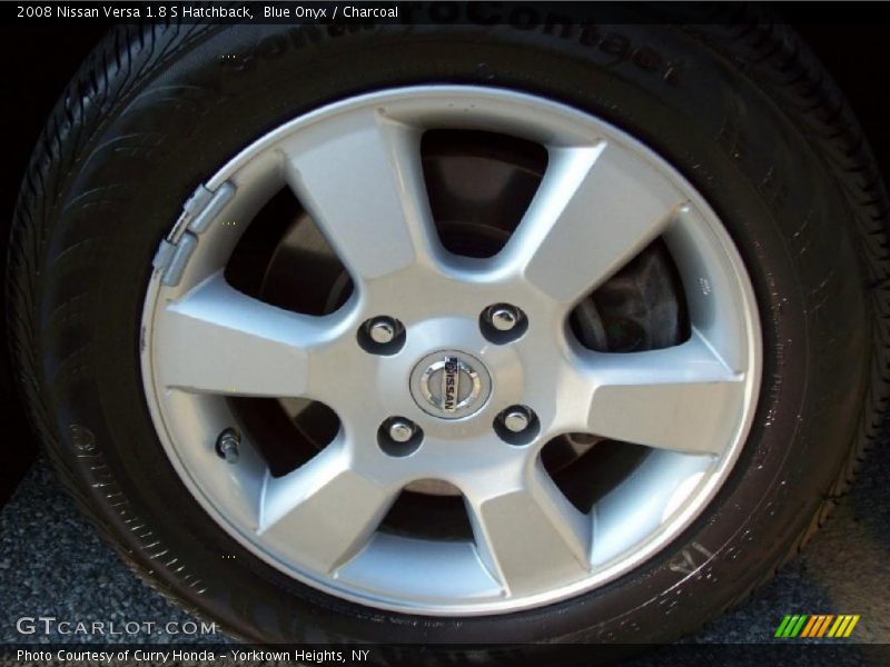 Blue Onyx / Charcoal 2008 Nissan Versa 1.8 S Hatchback