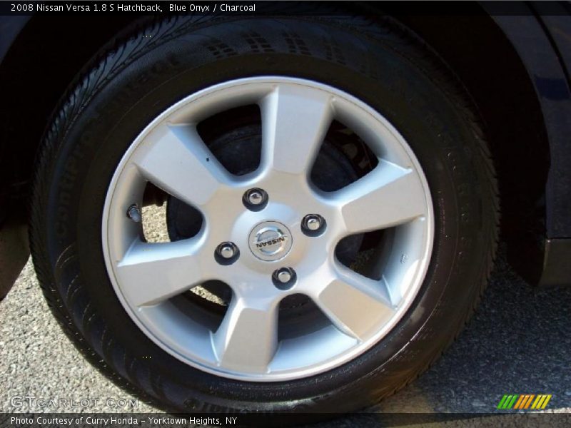 Blue Onyx / Charcoal 2008 Nissan Versa 1.8 S Hatchback