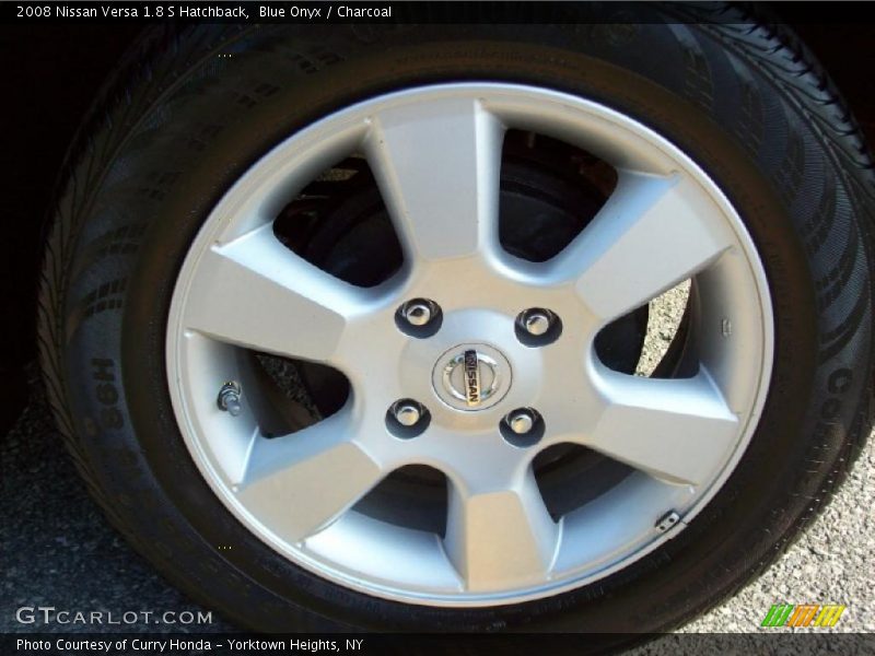 Blue Onyx / Charcoal 2008 Nissan Versa 1.8 S Hatchback