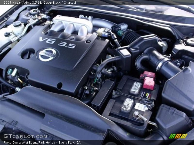 Super Black / Charcoal 2005 Nissan Altima 3.5 SE