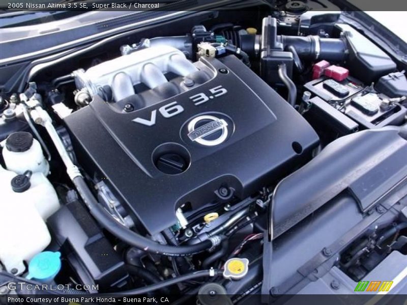 Super Black / Charcoal 2005 Nissan Altima 3.5 SE