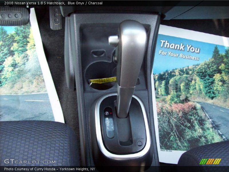 Blue Onyx / Charcoal 2008 Nissan Versa 1.8 S Hatchback