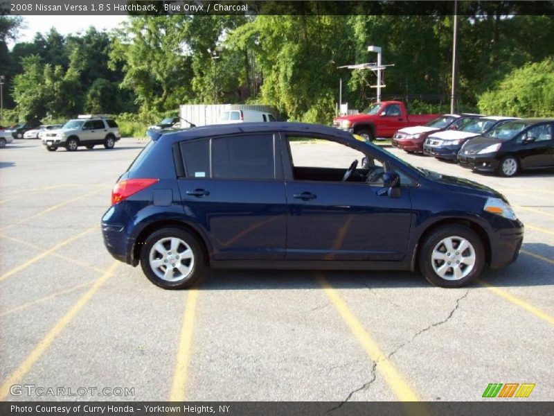 Blue Onyx / Charcoal 2008 Nissan Versa 1.8 S Hatchback