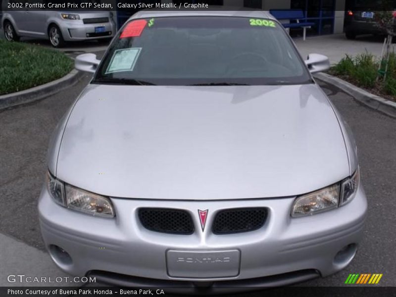 Galaxy Silver Metallic / Graphite 2002 Pontiac Grand Prix GTP Sedan
