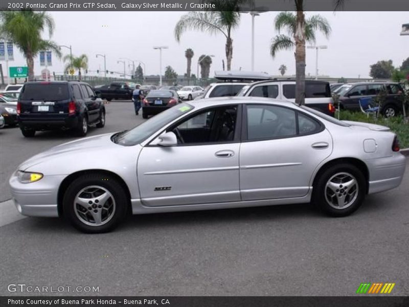 Galaxy Silver Metallic / Graphite 2002 Pontiac Grand Prix GTP Sedan