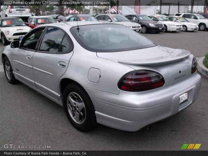 Galaxy Silver Metallic / Graphite 2002 Pontiac Grand Prix GTP Sedan