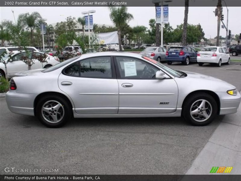 Galaxy Silver Metallic / Graphite 2002 Pontiac Grand Prix GTP Sedan
