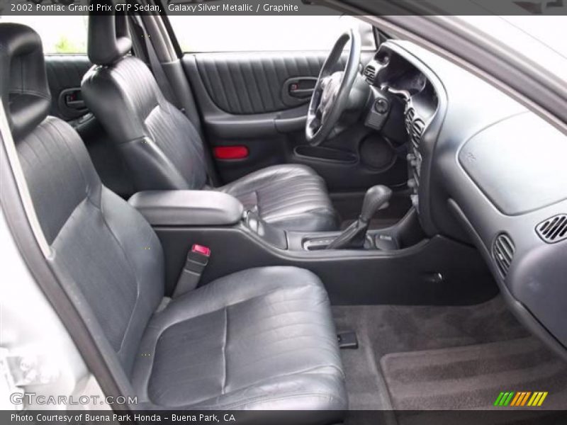 Galaxy Silver Metallic / Graphite 2002 Pontiac Grand Prix GTP Sedan