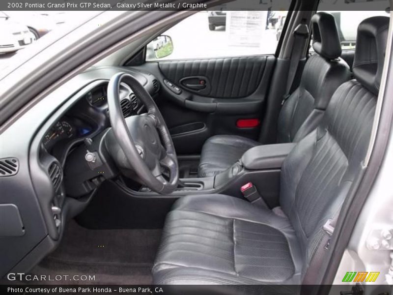 Galaxy Silver Metallic / Graphite 2002 Pontiac Grand Prix GTP Sedan