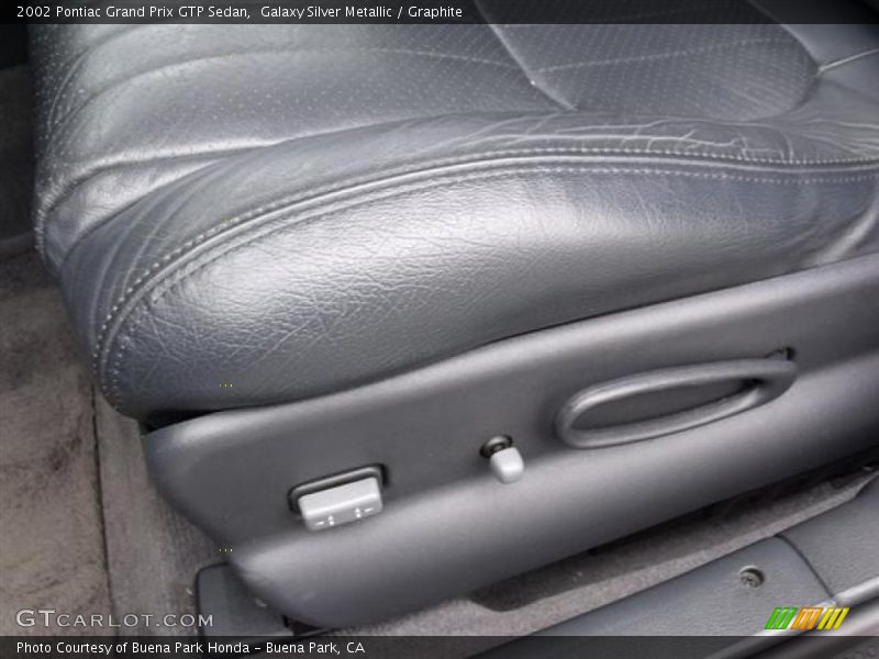 Galaxy Silver Metallic / Graphite 2002 Pontiac Grand Prix GTP Sedan