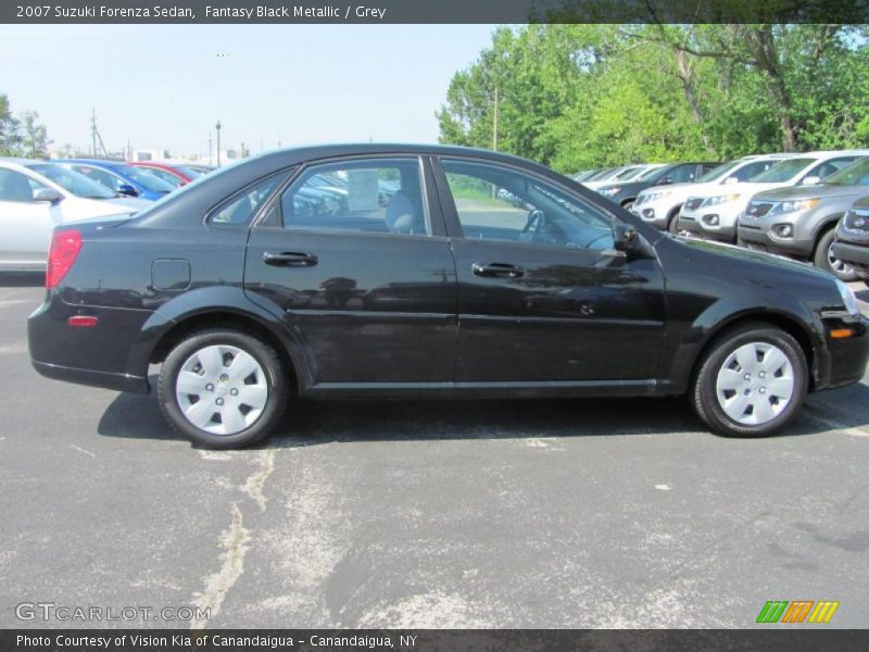 Fantasy Black Metallic / Grey 2007 Suzuki Forenza Sedan