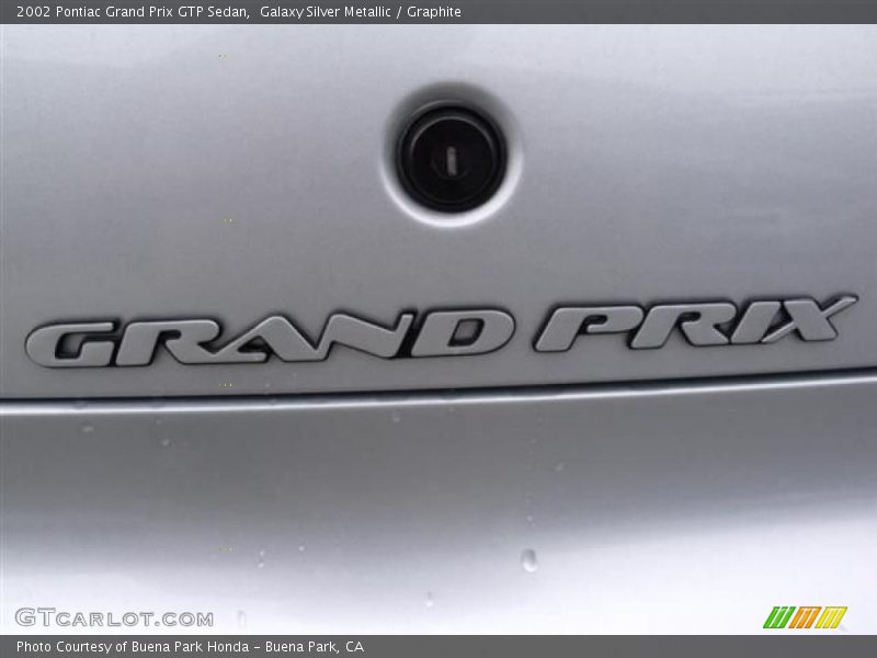Galaxy Silver Metallic / Graphite 2002 Pontiac Grand Prix GTP Sedan