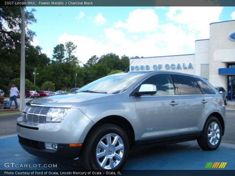 Pewter Metallic / Charcoal Black 2007 Lincoln MKX