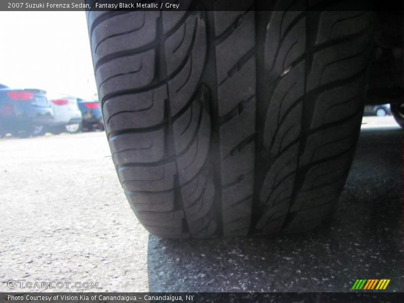 Fantasy Black Metallic / Grey 2007 Suzuki Forenza Sedan