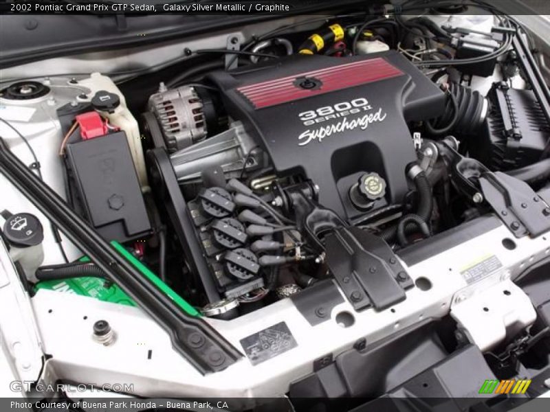 Galaxy Silver Metallic / Graphite 2002 Pontiac Grand Prix GTP Sedan