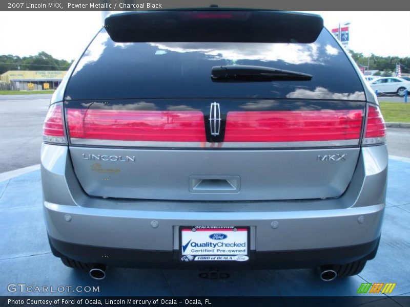 Pewter Metallic / Charcoal Black 2007 Lincoln MKX