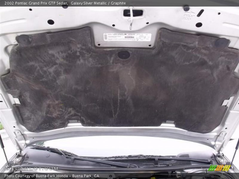 Galaxy Silver Metallic / Graphite 2002 Pontiac Grand Prix GTP Sedan