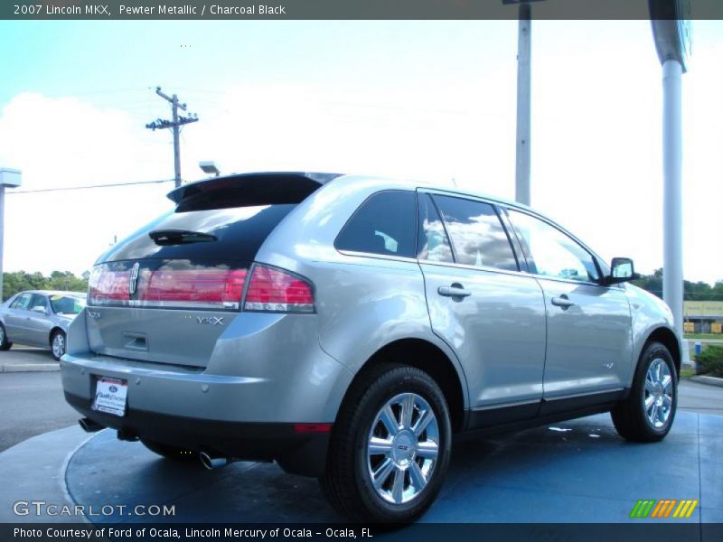 Pewter Metallic / Charcoal Black 2007 Lincoln MKX
