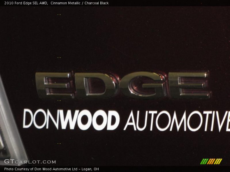 Cinnamon Metallic / Charcoal Black 2010 Ford Edge SEL AWD