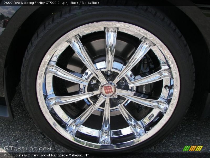 Custom Wheels of 2009 Mustang Shelby GT500 Coupe