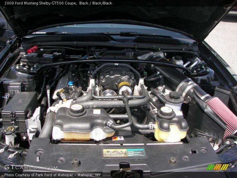  2009 Mustang Shelby GT500 Coupe Engine - 5.4 Liter Supercharged DOHC 32-Valve V8