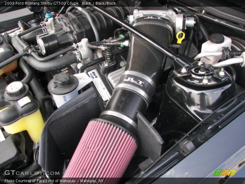  2009 Mustang Shelby GT500 Coupe Engine - 5.4 Liter Supercharged DOHC 32-Valve V8