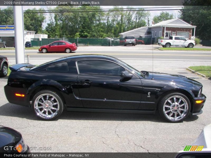 Black / Black/Black 2009 Ford Mustang Shelby GT500 Coupe