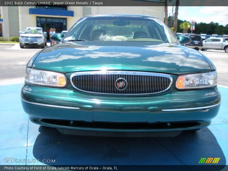 Jasper Green Metallic / Taupe 2002 Buick Century Limited