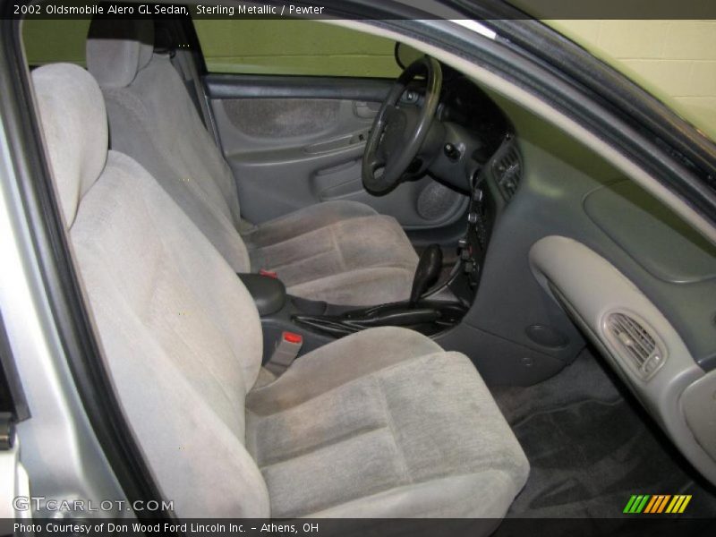 Sterling Metallic / Pewter 2002 Oldsmobile Alero GL Sedan