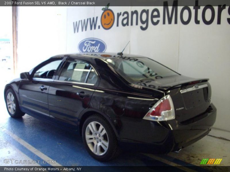 Black / Charcoal Black 2007 Ford Fusion SEL V6 AWD