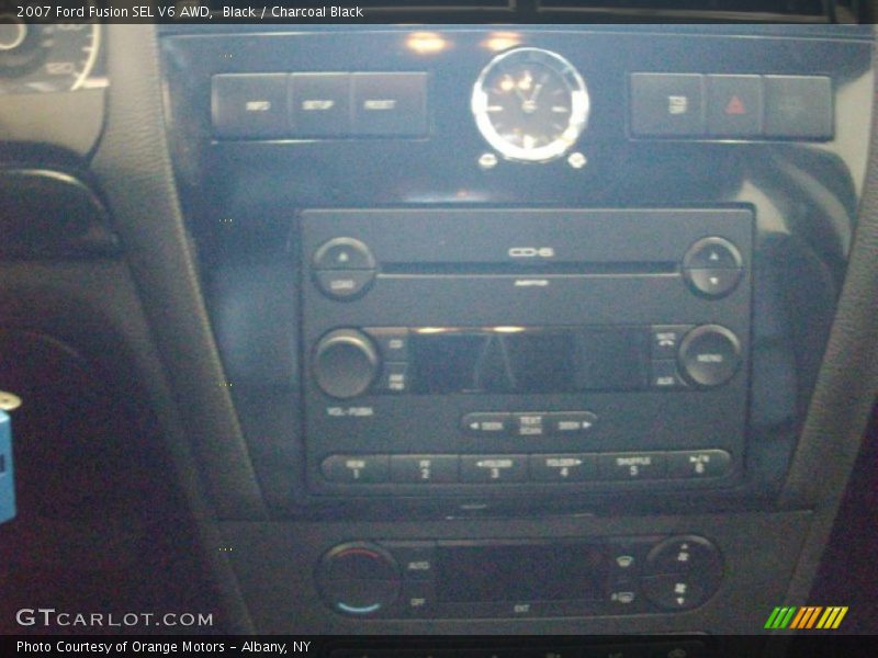 Black / Charcoal Black 2007 Ford Fusion SEL V6 AWD