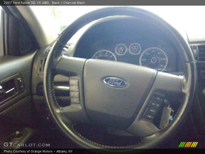 Black / Charcoal Black 2007 Ford Fusion SEL V6 AWD