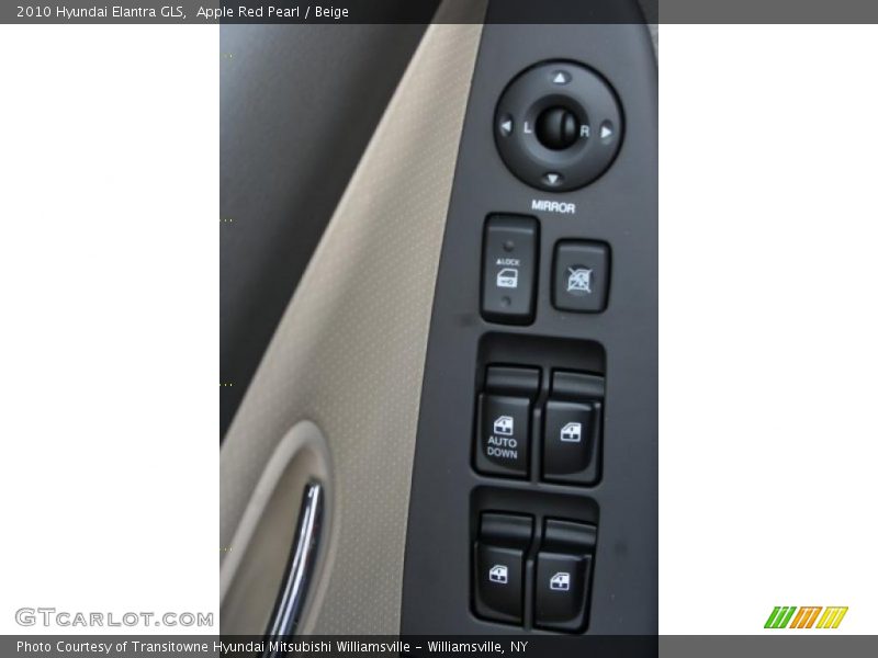Apple Red Pearl / Beige 2010 Hyundai Elantra GLS