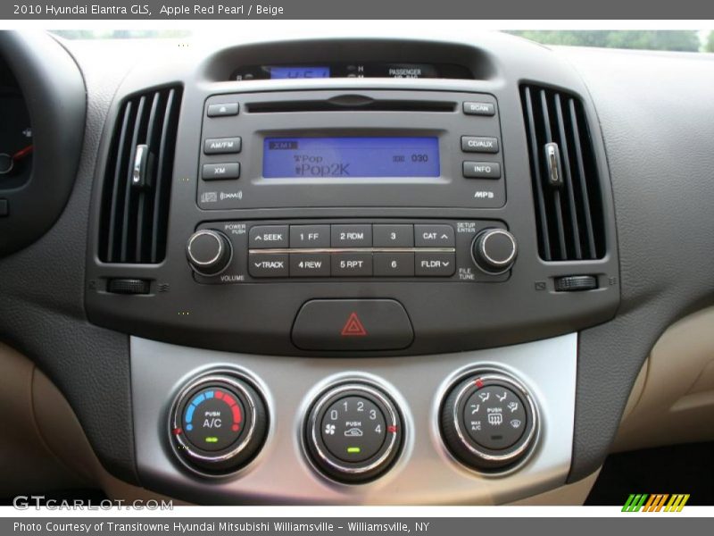 Apple Red Pearl / Beige 2010 Hyundai Elantra GLS