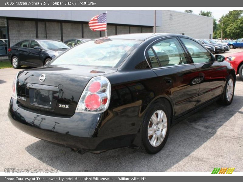 Super Black / Frost Gray 2005 Nissan Altima 2.5 S