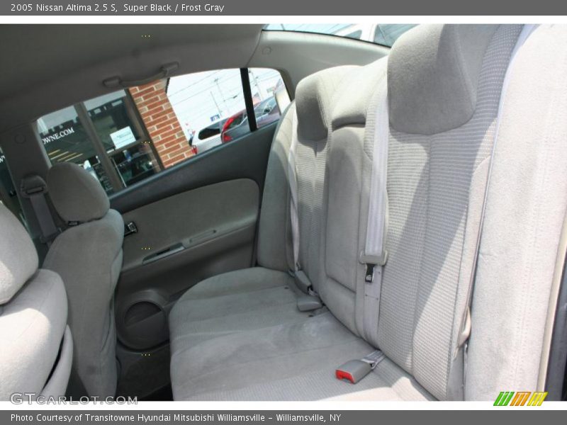 Super Black / Frost Gray 2005 Nissan Altima 2.5 S