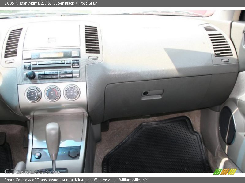 Super Black / Frost Gray 2005 Nissan Altima 2.5 S