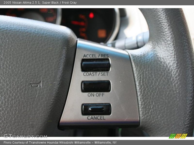 Super Black / Frost Gray 2005 Nissan Altima 2.5 S